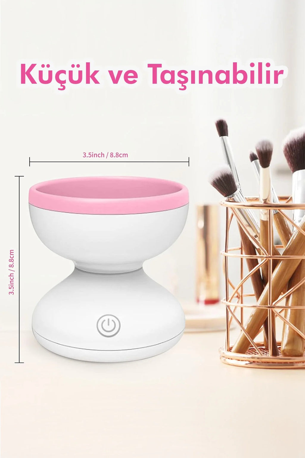 Otomatik Makyaj Fırça Yıkama Makinesi