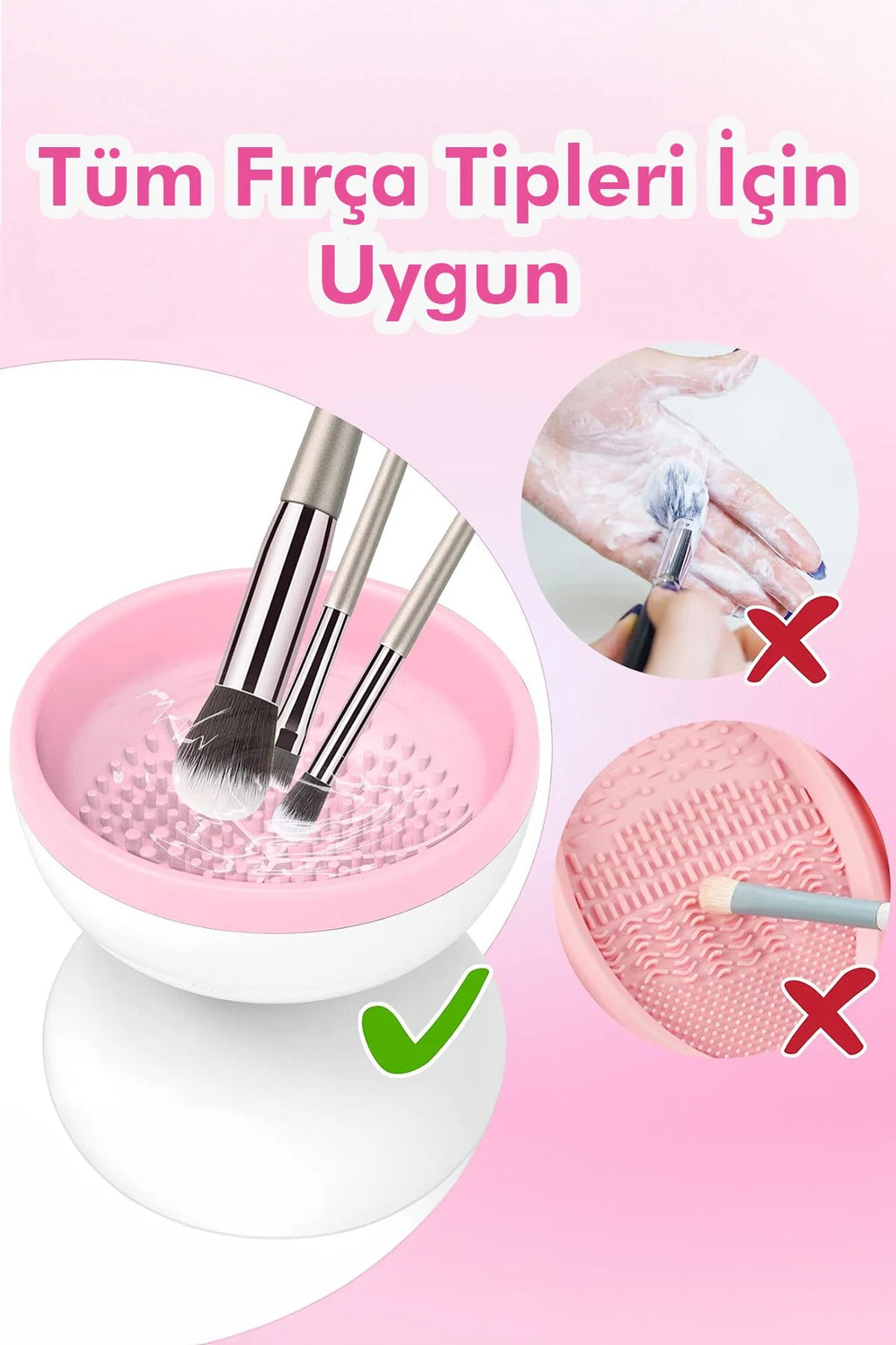 Otomatik Makyaj Fırça Yıkama Makinesi